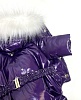 Комбинезон утепленный для собак МЕТЕЛИЦА №37, НА КОБЕЛЯ, длина спины 37см, обхват груди 60см, фиолетовый, Мет-1012, OSSO Fashion