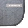 Коврик-пеленка впитывающий многоразовый противоскользящий, 70*90см, серый, П-1056, OSSO