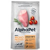 АльфаПет МОНОПРОТЕИН сухой корм для собак средних и крупных пород с индейкой и рисом,  2кг, ALPHAPET Monoprotein Adult