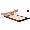 Когтеточка-коврик с игрушкой, для кошек, 70*45см, сизаль/плюш, темно-коричневый, 4323, TRIXIE