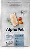 АльфаПет МОНОПРОТЕИН сухой корм для собак мелких пород с белой рыбой  500г, ALPHAPET Monoprotein Adult