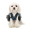 Сарафан для собак джинсовый с фатиновой юбкой, размеры S-L, цвет в ассортименте, 282 PA-OR, PUPPY ANGEL