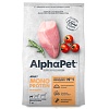 АльфаПет МОНОПРОТЕИН МИНИ сухой корм для собак мелких пород с индейкой и рисом, 3кг, ALPHAPET Monoprotein Adult Mini