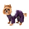Комбинезон утепленный для собак МЕТЕЛИЦА №30, НА КОБЕЛЯ, длина спины 30см, обхват груди 50см, фиолетовый, Мет-1009, OSSO Fashion