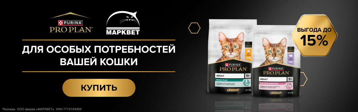 PRO PLAN сухой для кошек - 15%__01.2026
