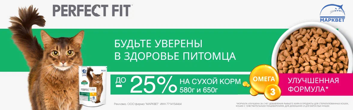PERFECT FIT сухой 580 и 650г - 25%__02.2026