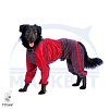 Комбинезон для собаки ШАРПЕЙ, утепленный на флисе, на суку, длина спины 50см, обхват груди 83см, ТУЗИК