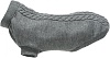 Пуловер для собак КЕНТОН, размер ХS, 27см, акрил, серый, 680011. TRIXIE
