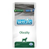 Фармина Вет Лайф ОБЕСИТИ лечебный сухой корм для собак для снижения избыточного веса и контроля уровня глюкозы в крови,  2кг, FARMINA Vet Life Obesity Canine
