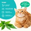 КЭТС ЧОЙС ТОФУ наполнитель для кошачьего туалета растительный, комкующийся, с ароматом зеленого чая, 6л/2,5кг, CAT'S CHOICE Tofu