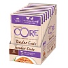 Core ТЕНДЕР КАТС влажный корм для кошек, нарезка из индейки и утки, 85г, CORE Tender Cuts