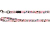 Поводок для собак СЕРА, 120см/15мм, нейлон, розовый с рисунком, FL520151, FLAMINGO