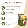 Мнямс влажный корм для домашних кошек, кусочки в соусе с уткой, 85г