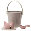 Контейнер для корма, для кошек, 7,5л, пластик, серо-розовый, SG0101RG, UNITED PETS
