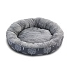 Лежак для кошек и маленьких собак СКАЗОЧНЫЙ ЛЕС, круглый, размер S, 53*11см, серый, 31931040, TRIOL