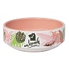 Миска для животных ТРОПИКИ, 350мл, ⌀12,5см, розовая, фарфор, MKR080111, MR. KRANCH