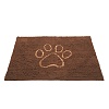 Коврик для собак ДОГГОН СМАРТ, размер S, 58,5х40,5см, супервпитывающий, коричневый мокко, 10908, DOG GONE SMART Dirty Dog Doormats
