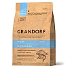 Грандорф сухой корм для собак средних и крупных пород, с белой рыбой и бурым рисом,  3кг, GRANDORF Adult Medium/Maxi Breeds