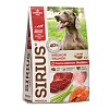 Сириус сухой корм для собак всех пород, мясной рацион,  2кг, SIRIUS Adult