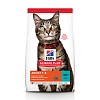 Хиллс ЭДАЛТ сухой корм для кошек для поддержания жизненной энергии и иммунитета, с тунцом, 300г, Hill's Adult Tuna