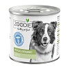 Четвероногий Гурман влажный корм для собак, склонных к аллергии, с ягненком, 240г, ZOODIET Hypoallergenic