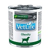 Фармина Вет Лайф ОБЕСИТИ лечебный влажный корм для собак при ожирении, 300г, FARMINA Vet Life Obesiti Canine
