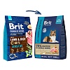 Брит Премиум СЕНСИТИВ сухой корм для собак с чувствительным пищеварением, с ягненком и индейкой, 15кг, BRIT Premium Sensitive