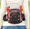 Рюкзак для аксессуаров на пояс МУЛЬТИ БЕЛТ, обхват 57-138см, нейлон, коричневый/бежевый, 28861, TRIXIE 