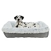 Лежак для собак ХАРВИ, 60*50см, серый со светлым мехом, 38022, TRIXIE Harvey