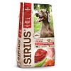 Сириус сухой корм для собак всех пород, мясной рацион, 15кг, SIRIUS Adult