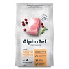АльфаПет МОНОПРОТЕИН сухой корм для взрослых кошек с индейкой, 3кг, ALPHAPET Monoprotein