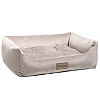 Лежак для собак ВЕРНИСАЖ, прямоугольный, размер L, 62*55*18см, цвет камня, 31932183, TRIOL