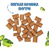 Монж ГИФТ ДЕНТАЛ лакомство для кошек - хрустящие подушечки для чистки зубов с кроликом и перечной мятой, 60г, MONGE Gift Dental