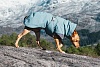Попона утепленная для собак Хуртта ЭКСПЕДИШН ПАРКА 70, длина спины 70см, объем груди 60-110см, синяя, полиэстер, 933717, HURTTA Expedition Parka