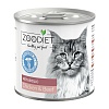 Четвероногий Гурман влажный корм для кошек для нормализации обмена веществ, с курицей и говядиной, 240г, ZOODIET Metabolic