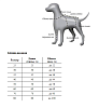 Охлаждающая попона для собак, 40 см, зеленая, О-1012, OSSO