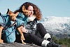 Попона утепленная для собак Хуртта ЭКСПЕДИШН ПАРКА 45, длина спины 45см, объем груди 45-80см, синяя, полиэстер, 933711, HURTTA Expedition Parka