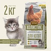Деревенские Лакомства ХОЛИСТИК ПРЕМЬЕР сухой корм для котят, с курицей, 2кг