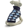 Свитер для собак КЛАССИКА, размер S, длина спины 25см, объем груди 36-40см, темно-синий, 12271411, TRIOL