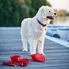 Поводок-перестежка для собак ХАНТЕР Лист 12мм/200см, бордовый, нейлон, 65937, HUNTER LIST