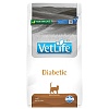 Фармина Вет Лайф ДИАБЕТИК лечебный сухой корм для кошек при сахарном диабете,  2кг, FARMINA Vet Life Diabetic Feline