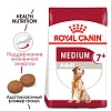 Роял Канин МЕДИУМ ЭДАЛТ 7+ сухой корм для собак средних пород старше 7 лет, 15кг, ROYAL CANIN Medium Adult 7+