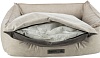 Лежак с бортом Прямоугольный КАЛИТО ВИТАЛ, 60х50см, песочный/серый, 37350, TRIXIE