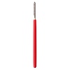 Тримминг с прорезиненной ручкой, 15см, 20 зубьев, красный, 43354, DeLIGHT