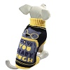 Свитер для собак МИШКА, размер XS, длина спины 20см, объем груди 32-36см, черно-желтый, 12271608, TRIOL