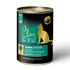 Клан ДЕ ФИЛЕ влажный корм для кошек с кроликом, таурином и инулином, 340г, CLAN De File
