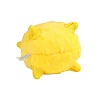 Игрушка для щенков ПАППИ СЕНСОРИ БОЛ, сенсорный плюшевый мяч с ароматом курицы, 11см, желтый, 33425, PLAYOLOGY Puppy Sensory Ball