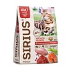 Сириус сухой корм для взрослых кошек, мясной рацион,  400г, SIRIUS Adult